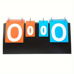 1pc Double sided Scoreboard Football Badminton Scoreboard