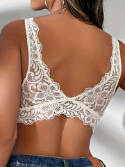 Lace Push Up Bra Comfy & Breathable Intimates Women's Lingerie