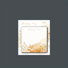 Flower Scenery Sticky Notes for Students