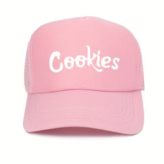 Cookies Baseball Cap Men's Mesh Cap Breathable Outdoor Casual Hip Hop Cap