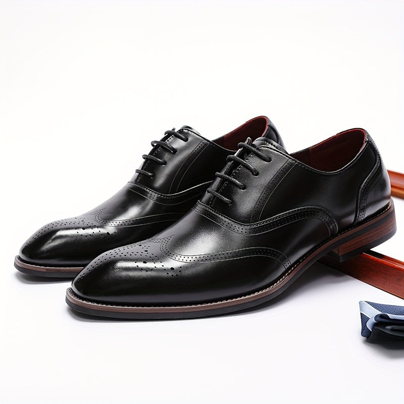 Boys Low Top Lace Up Oxford Shoes Non Slip Dress Shoes