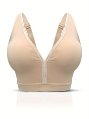 Plus Size Comfort Bra Wide Straps Wireless Medium Stretch