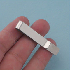 5pcs Stainless Steel Men's Tie Clips, Business Tie Accessories