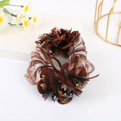 1pc Flower Hair Elastic Hair Rope Large Hair Ties