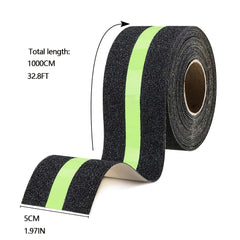 1pc Glow In Dark Heavy Duty Anti Slip Tape 5.08cm x 5.03m Waterproof