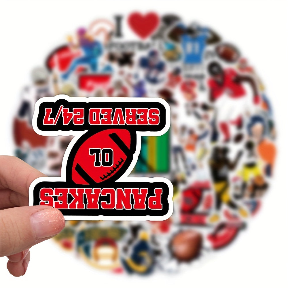 50 Sports Series Graffiti Stickers for Car Luggage Notebook Water Cup