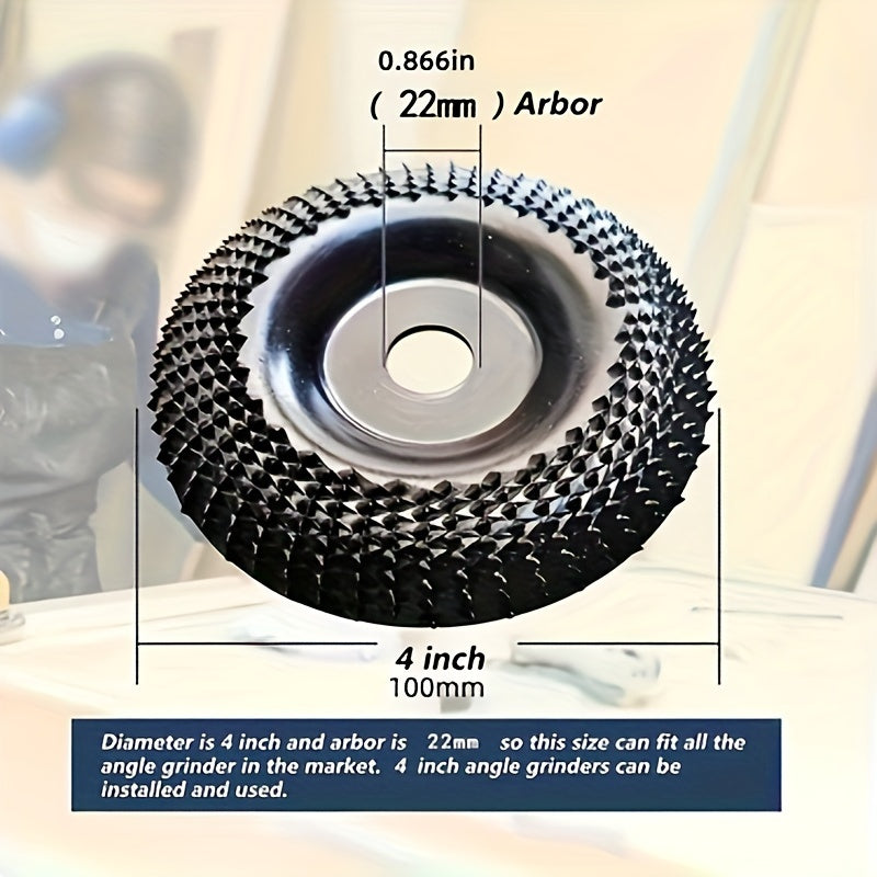10 16 Cm Wood Grinder Wheel Disc for Woodworking