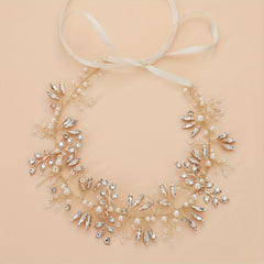 Beaded Bridal Hairband Headwear Wedding Dress Accessories