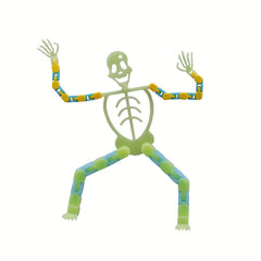 Glowing Skeleton Set Phone Stand Toy