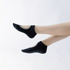 Breathable Yoga Socks Closed Toe Non-Slip Sports Barre Ballet Pilates Socks
