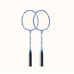 2pcs Aluminum Badminton Racket w/ Bag for Indoor/Outdoor Sports