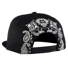 Men's Adjustable Cross Embroidery Hip Hop Hat
