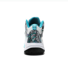 Camouflage Lightweight Mid Top Women's Basketball Shoes