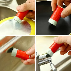 2pcs Stainless Steel Cleaning Magic Bar For Home Kitchen Metal Rust Removal