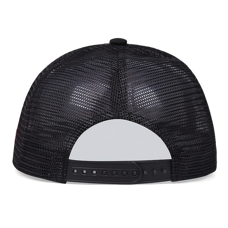Men's Letter A Baseball Cap Sun Blocking