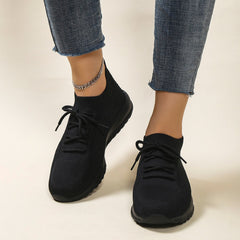 Women's Casual Sneakers Low Top Lace Running Shoes