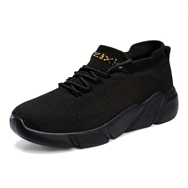 Men's Lace-Up Running Shoes Lightweight Breathable Sneakers
