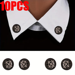 10pcs Vintage Men's Funny Lapel Pin Brooches Set