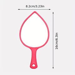 Leaf Hand Mirror High Definition Beauty Mirror