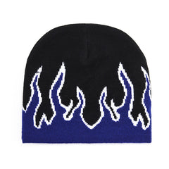 Flame Beanie Hat for Outdoor Sports - Stay Warm & Stylish