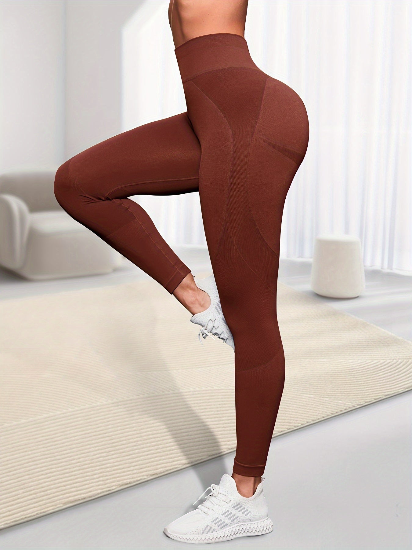 High Elastic Fitness Pants Sports Yoga Leggings Women's Activewear