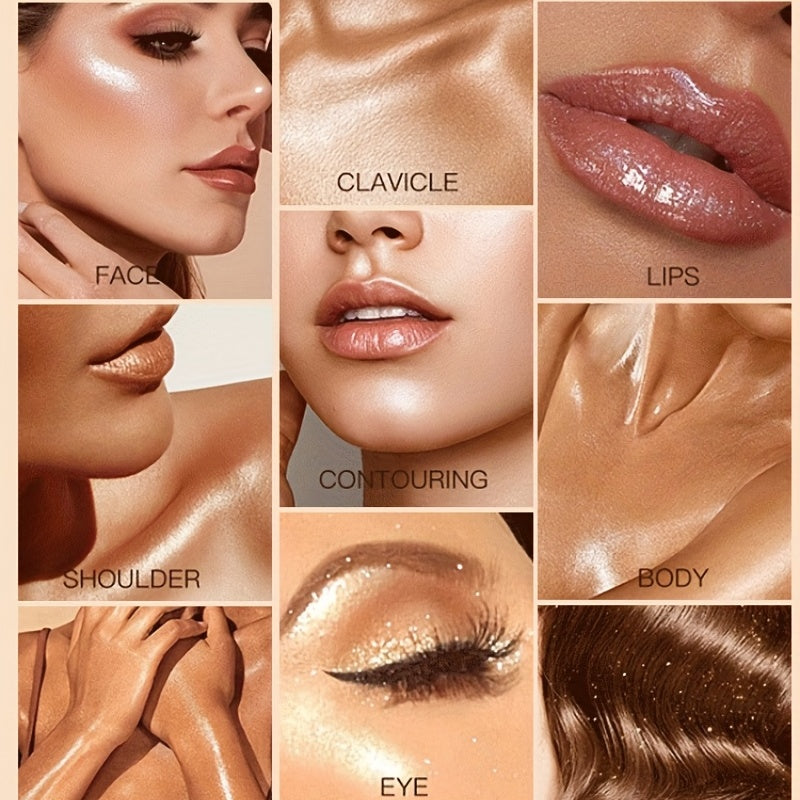 Golden Body Highlight Spray with Shimmer - Polarized Light