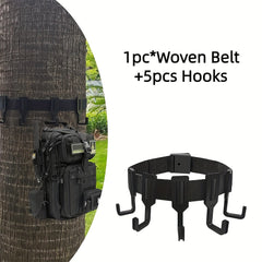 1pc Heavy Duty Treestand Strap Hooks Hangers Hook Hanger For Outdoor Camping