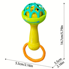 3pcs Vibrating Youngsters Hand Rattle Toy for 0-3 Years
