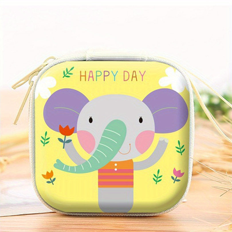 Cartoon Coin Purse Zipper Wallet Storage Bag for Kids
