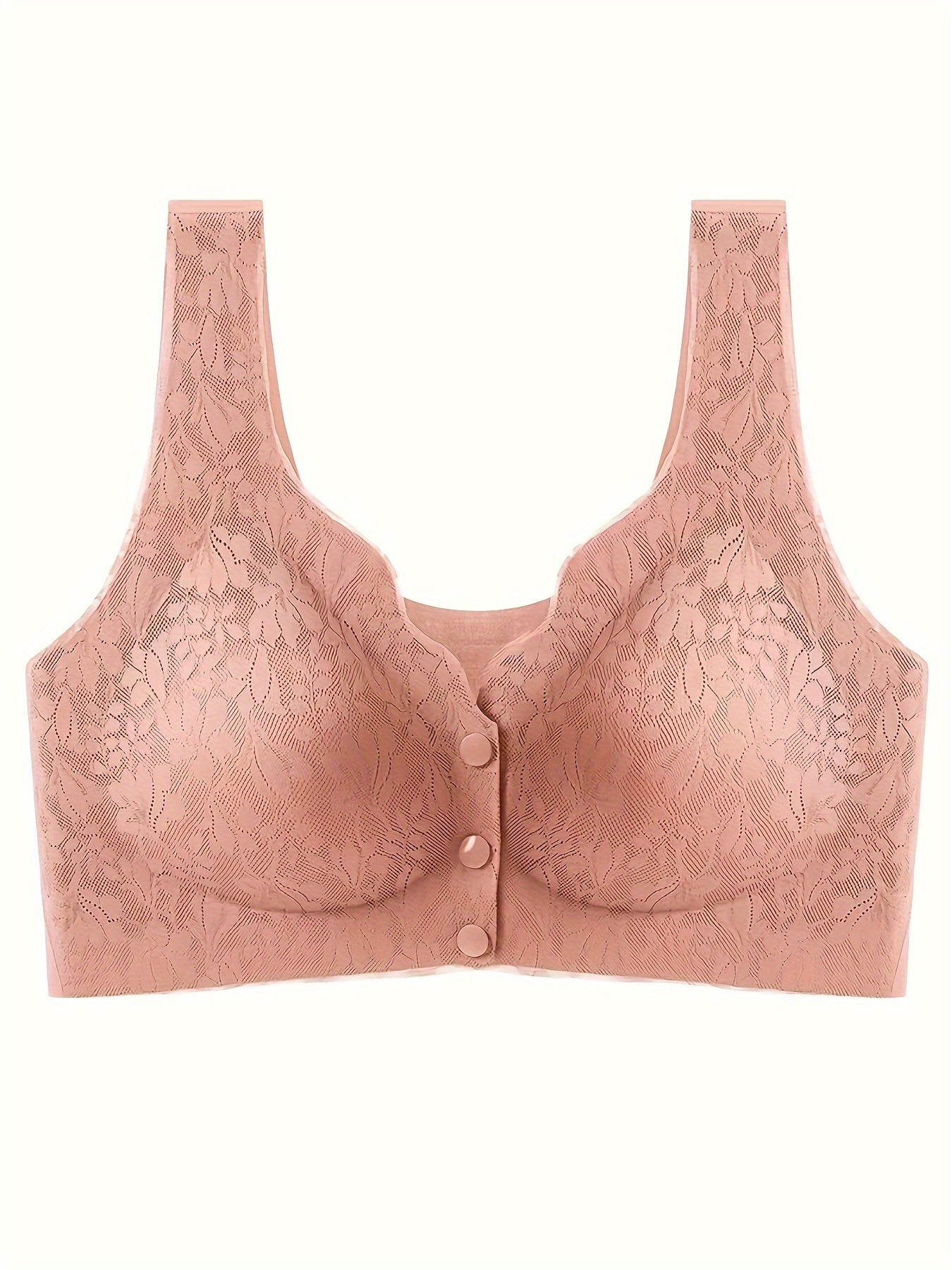 Lace Wireless Front Buckle Bra Women's Lingerie