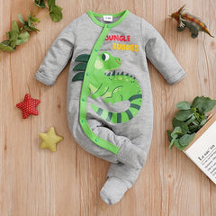 Chameleon Pattern Romper Creeper Baby Jumpsuit