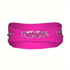 Unisex Sports Headband Sweat Wicking Stretchy Pink BRZ Print