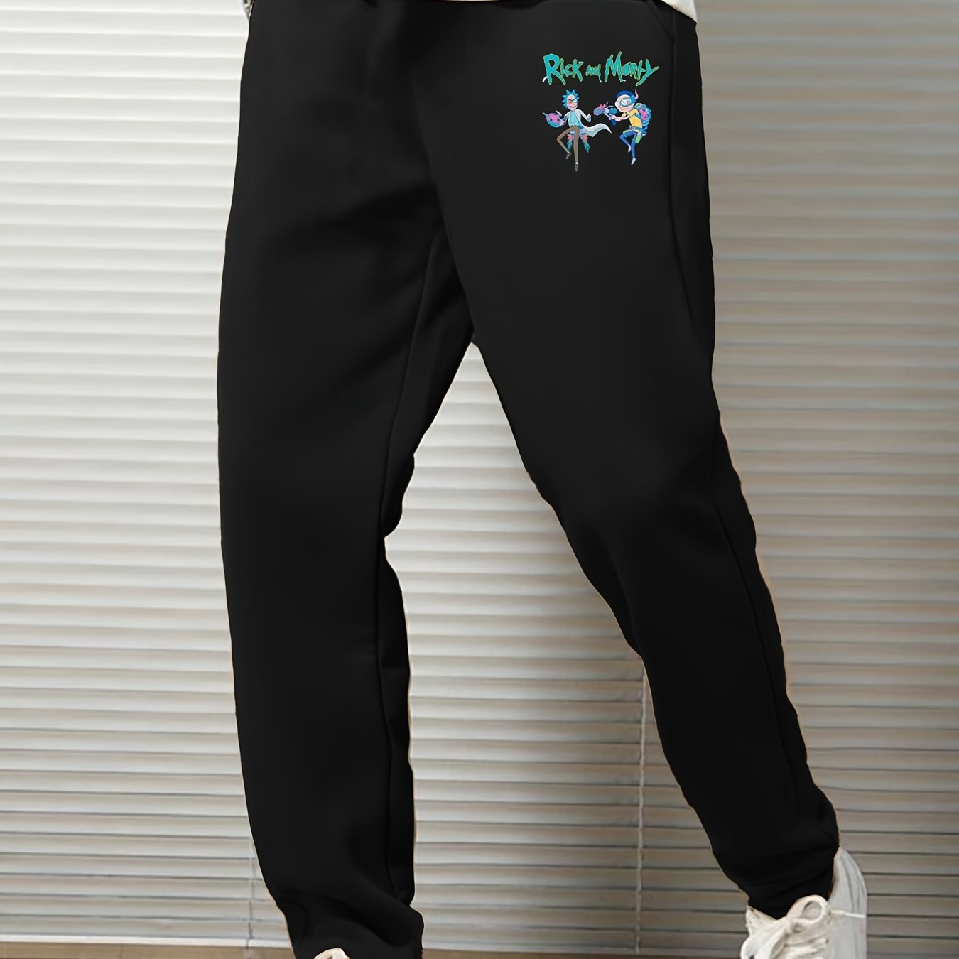 Men's Graphic Print Jogger Pants Stylish Casual Sweatpants