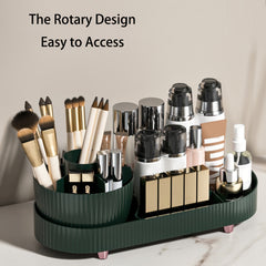 360 Rotating Desktop Storage Organizer Office Stationery Storage Box