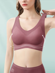 Seamless Vest Sports Bras Soft & Comfy Full Coverage Intimates Bra
