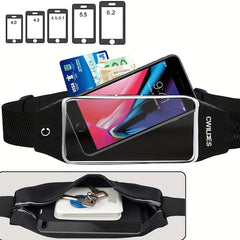 Waterproof Sports Running Belt Waist Bag For Running Walking Cycling