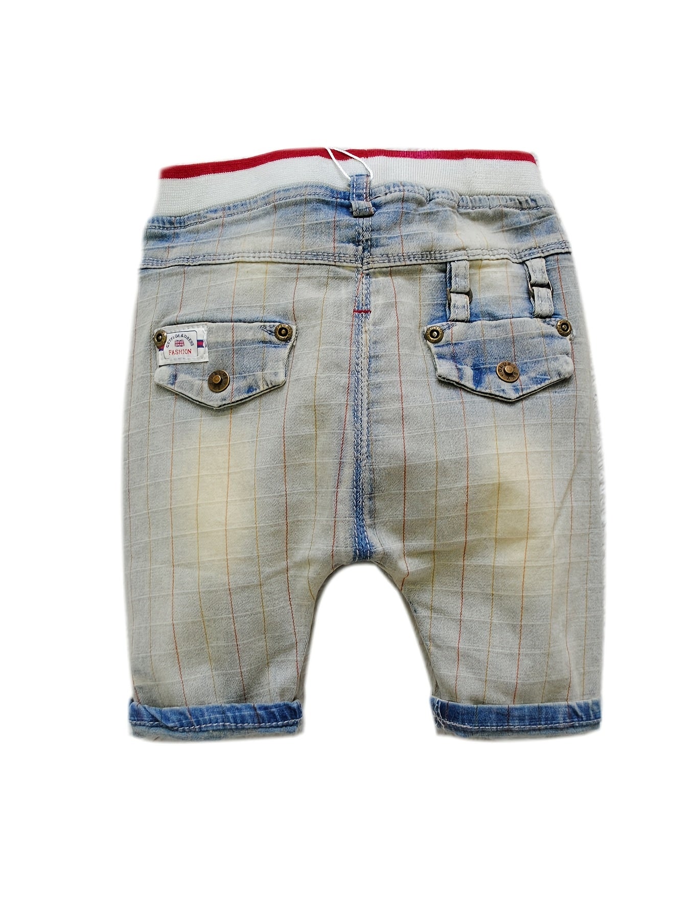 Summer Baby Boys Harem Shorts Soft Denim Jeans