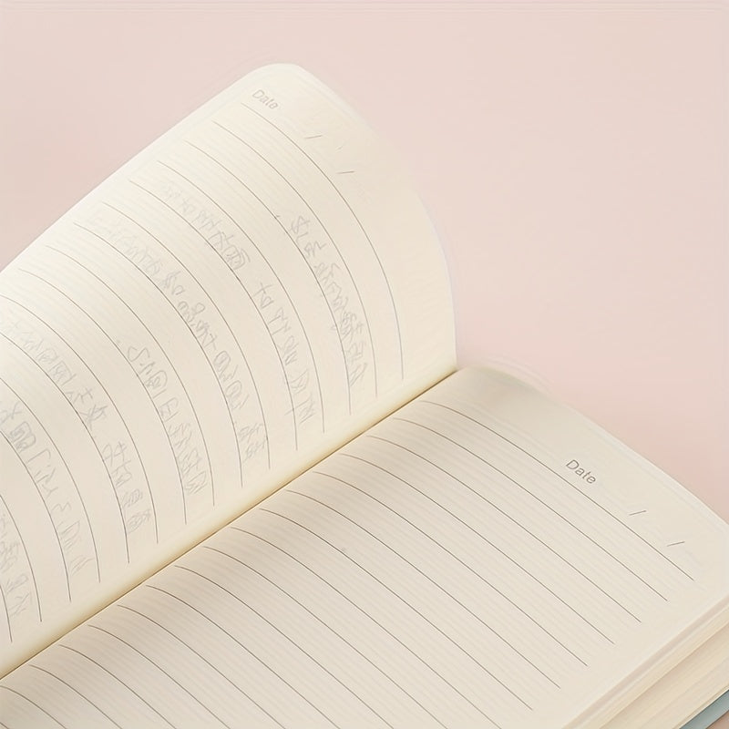 Morandi Leather Notebook A6 PU Surface Notepad 98 Sheets