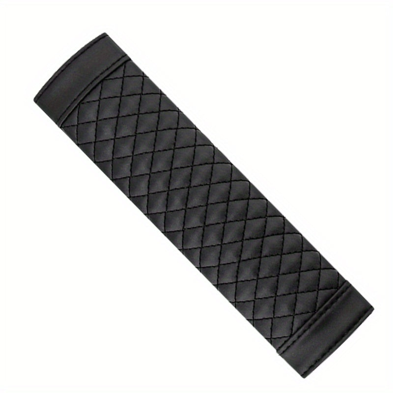 Car Seat Belt Shoulder Protector Faux Leather Cover