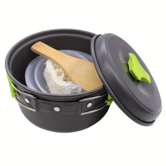 Portable Camping Pot Set for Picnic BBQ 1-2 People