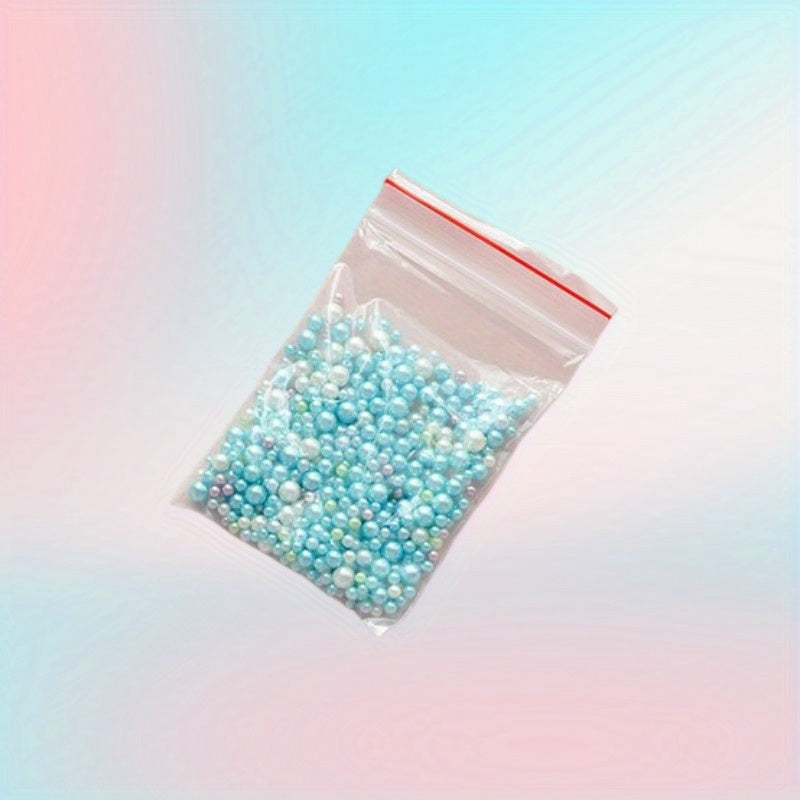300pcs 9g ABS Pearls Epoxy Beads DIY Crafts Nail Art Decoration