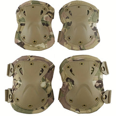 Adult Tactical Knee and Elbow Pads - Lightweight and Durable