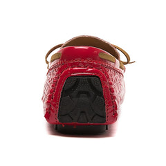 Women's Bowknot Moccasin Shoes Slip-On Loafers