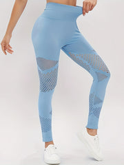 Breathable Yoga Leggings High Stretch Tight Pants Women's Activewear