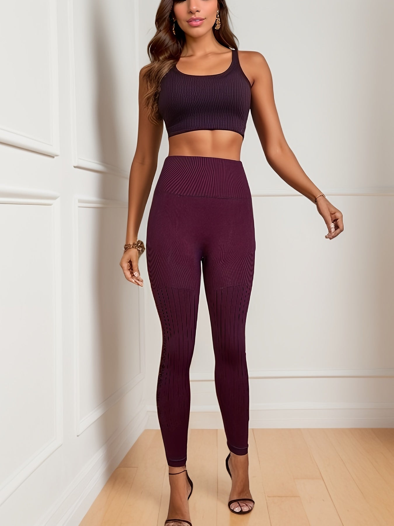 Women's High Waisted Yoga Pants for Workout Running