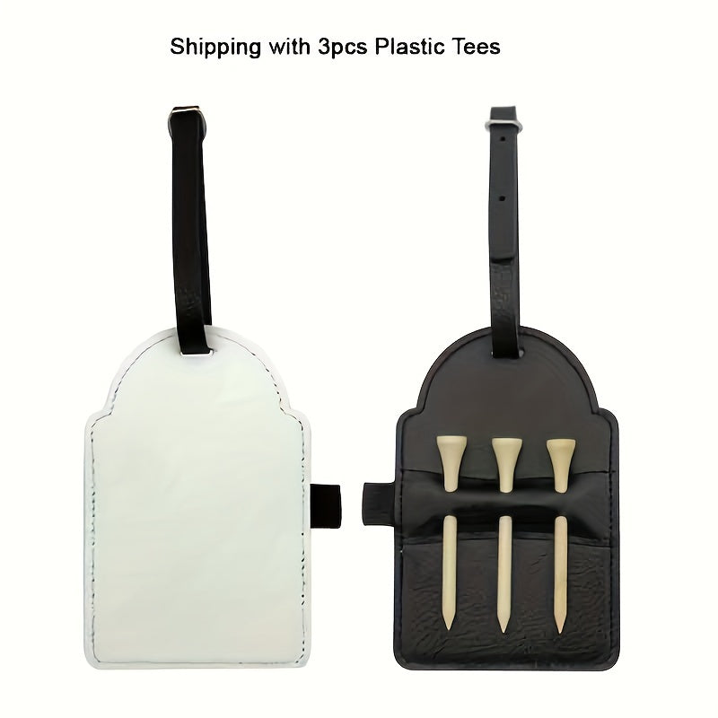 2 Pcs Heat Transfer Blank PU Golf Spike Sleeves with Spikes
