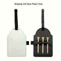 2 Pcs Heat Transfer Blank PU Golf Spike Sleeves with Spikes