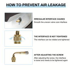 Inflatable Mouth Extension Valve Long Tube Air Nozzle