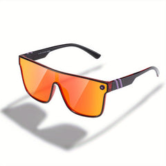 Men's Square Frame Polarized Sunglasses UV Protection