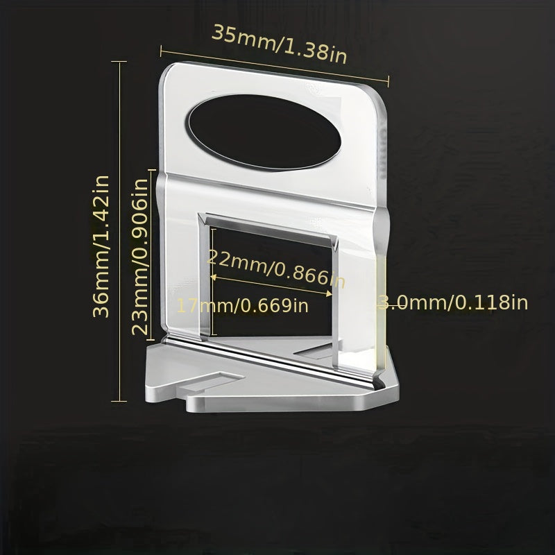600pcs Tile Leveler Reinforced Base Floor Tiles Magnetic Wall Tiles Seam